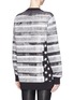 Back View - Click To Enlarge - GIVENCHY - American flag photo print sweatshirt