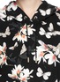 Detail View - Click To Enlarge - GIVENCHY - Magnolia butterfly print hoodie 