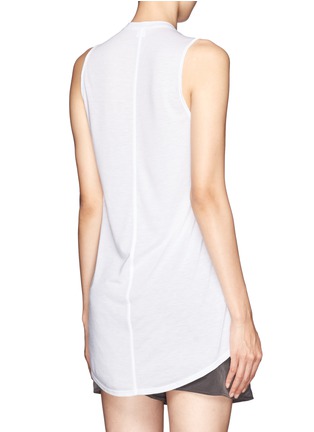 Back View - Click To Enlarge - HELMUT HELMUT LANG - Kinetic jersey tank top