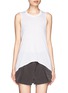 Main View - Click To Enlarge - HELMUT HELMUT LANG - Kinetic jersey tank top
