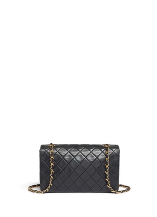 Back View - Click To Enlarge - VINTAGE CHANEL - Quilted leather full flap bag