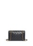 Back View - Click To Enlarge - VINTAGE CHANEL - Quilted leather full flap bag