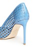 Detail View - Click To Enlarge - REED KRAKOFF - Bionic Academy perforated leather pumps
