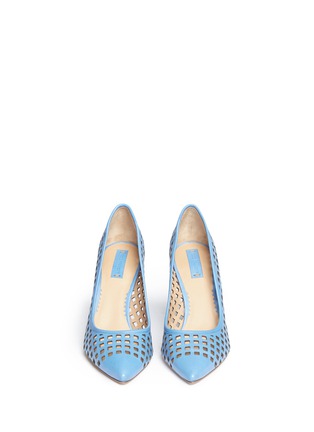 Figure View - Click To Enlarge - REED KRAKOFF - Bionic Academy perforated leather pumps