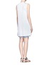 Back View - Click To Enlarge - THAKOON - Sleeveless layered romper