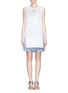 Main View - Click To Enlarge - THAKOON - Sleeveless layered romper