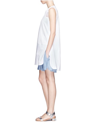 Figure View - Click To Enlarge - THAKOON - Sleeveless layered romper