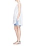Figure View - Click To Enlarge - THAKOON - Sleeveless layered romper