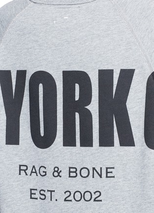 Detail View - Click To Enlarge - RAG & BONE - 'New York City' print French terry sweatshirt