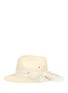 Figure View - Click To Enlarge - MAISON MICHEL - 'Henrietta' lace Panama straw fedora hat