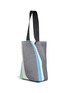 Detail View - Click To Enlarge - TRUSS - 'Le Sac' stripe woven PVC bucket bag