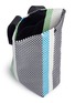  - TRUSS - 'Le Sac' stripe woven PVC bucket bag