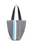 Main View - Click To Enlarge - TRUSS - 'Le Sac' stripe woven PVC bucket bag