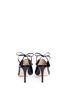 Back View - Click To Enlarge - ALEXANDER WHITE - 'Issey' tassel slingback leather mules