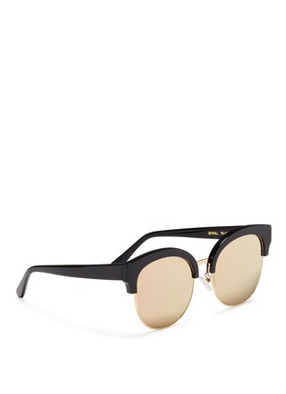Figure View - Click To Enlarge - SPEKTRE - 'Skyfall' acetate round mirror sunglasses