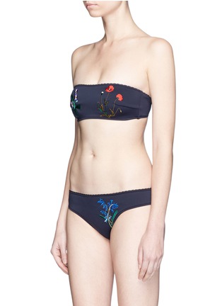 Figure View - Click To Enlarge - STELLA MCCARTNEY - 'Botanical Embroidery' bikini bottoms