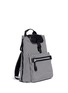 Detail View - Click To Enlarge - LANVIN - Stripe fabric backpack