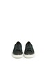 Figure View - Click To Enlarge - LANVIN - Contrast toe-cap suede sneakers