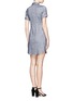 Back View - Click To Enlarge - THEORY - 'Mayvine' linen chambray shirt dress