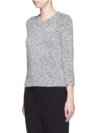 Front View - Click To Enlarge - THEORY - 'Serino' marled sweater