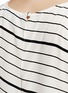 Detail View - Click To Enlarge - THEORY - 'Kalstinn' Bevel print silk sleeveless top