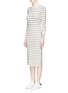 Front View - Click To Enlarge - THEORY - 'Delissa B' stripe sweater dress