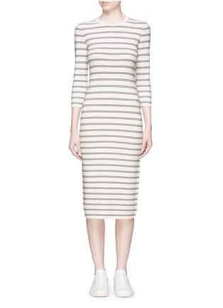 Main View - Click To Enlarge - THEORY - 'Delissa B' stripe sweater dress