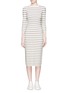 Main View - Click To Enlarge - THEORY - 'Delissa B' stripe sweater dress