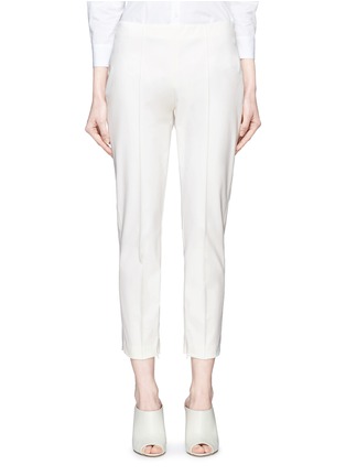 Main View - Click To Enlarge - THEORY - 'Alettah' pintuck cropped skinny pants