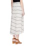 Back View - Click To Enlarge - THEORY - 'Vivridge' Bevel print silk skirt