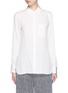 Main View - Click To Enlarge - THEORY - 'Maybeth' silk georgette boyfriend shirt
