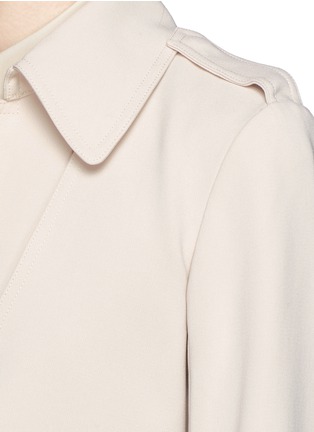 Detail View - Click To Enlarge - THEORY - 'Oaklane B' sash belt crepe trench coat