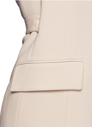 Detail View - Click To Enlarge - THEORY - 'Livwilth' wrap front crepe dress