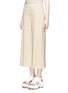 Front View - Click To Enlarge - THEORY - 'Raoka W' cropped wide leg cotton poplin pants