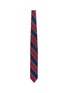 Main View - Click To Enlarge - LARDINI - Diagonal stripe silk knit tie