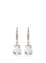 Main View - Click To Enlarge - CZ BY KENNETH JAY LANE - Cubic zirconia pavé dangle stud earrings