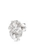 Detail View - Click To Enlarge - CZ BY KENNETH JAY LANE - Cubic zirconia pavé floral stud earrings