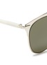 Detail View - Click To Enlarge - DIOR - Dior Reflected' double bridge wire frame aviator sunglasses