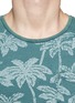 Detail View - Click To Enlarge - SCOTCH & SODA - Palm tree print cotton T-shirt