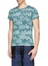 Front View - Click To Enlarge - SCOTCH & SODA - Palm tree print cotton T-shirt