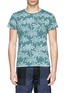 Main View - Click To Enlarge - SCOTCH & SODA - Palm tree print cotton T-shirt