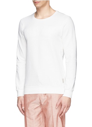Front View - Click To Enlarge - SCOTCH & SODA - 'Royal' print cotton French terry sweatshirt