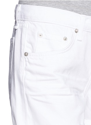 Detail View - Click To Enlarge - RAG & BONE - 'Boyfriend' cotton-Tencel shorts