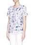 Front View - Click To Enlarge - RAG & BONE - ''Printed Tomboy' paint print T-shirt