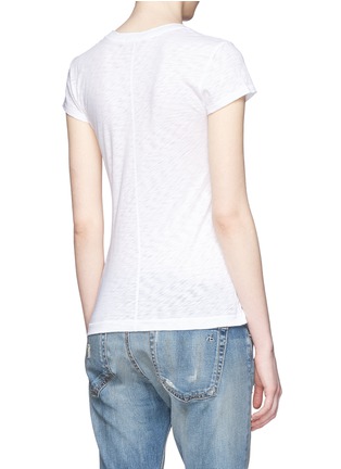 Back View - Click To Enlarge - RAG & BONE - 'Classic' distressed T-shirt