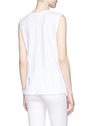 Back View - Click To Enlarge - RAG & BONE - 'Perfect Muscle' cotton tank top