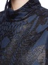 Detail View - Click To Enlarge - MS MIN - Dragon jacquard side zip jacket