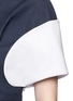 Detail View - Click To Enlarge - DELPOZO - Cropped wide cuff cotton poplin jacket