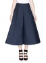 Main View - Click To Enlarge - DELPOZO - Cropped wide leg culotte pants