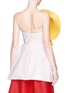 Back View - Click To Enlarge - DELPOZO - Oversize bow peplum bustier